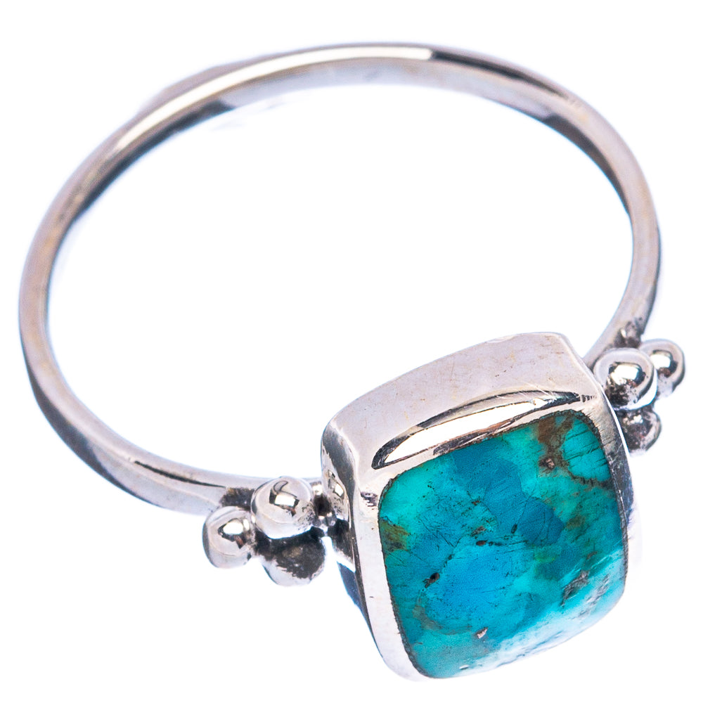 Rare Arizona Turquoise Ring Size 6.75 (925 Sterling Silver) R4897