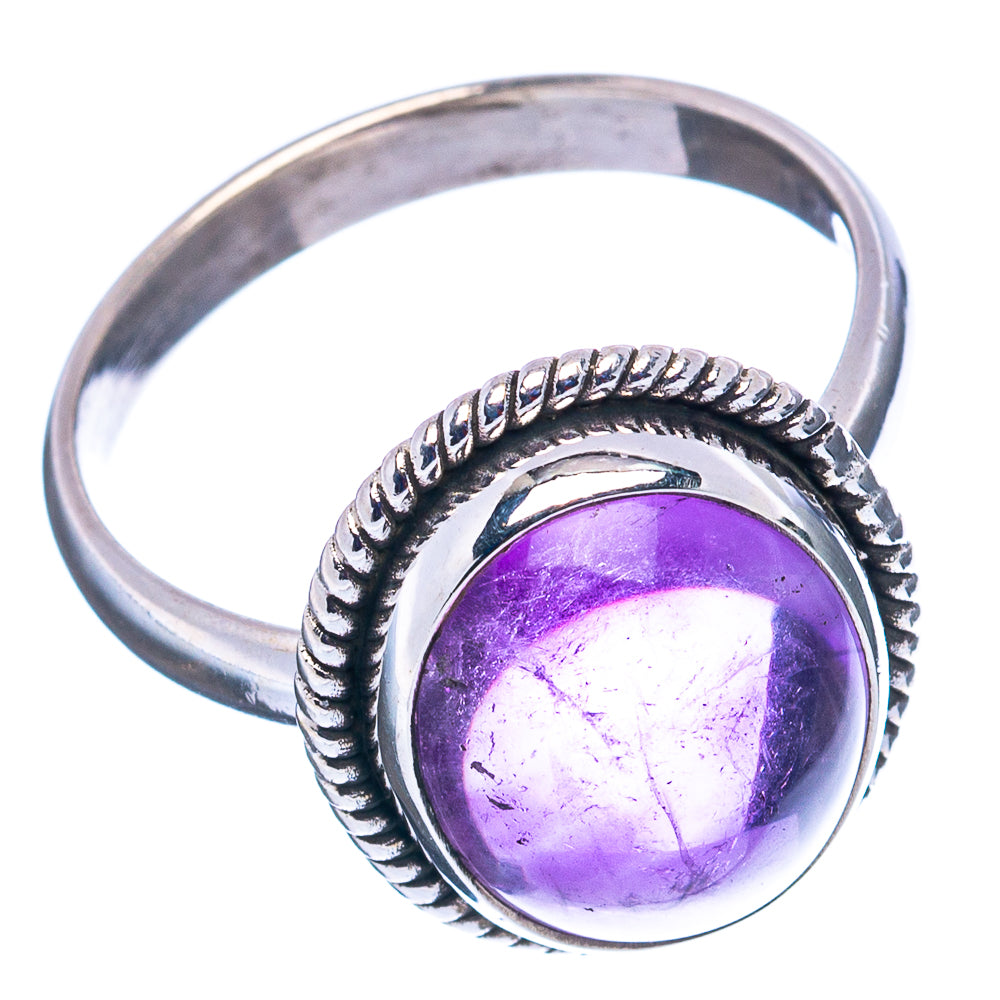 Amethyst Ring Size 9 (.925 Sterling Silver)