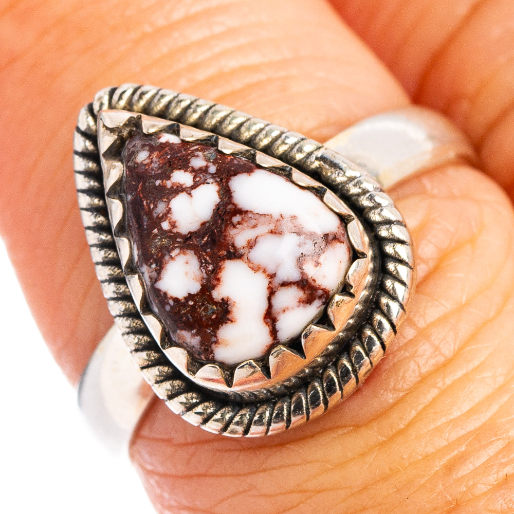 Wild Horse Jasper Ring Size 6.75 (.925 Sterling Silver)