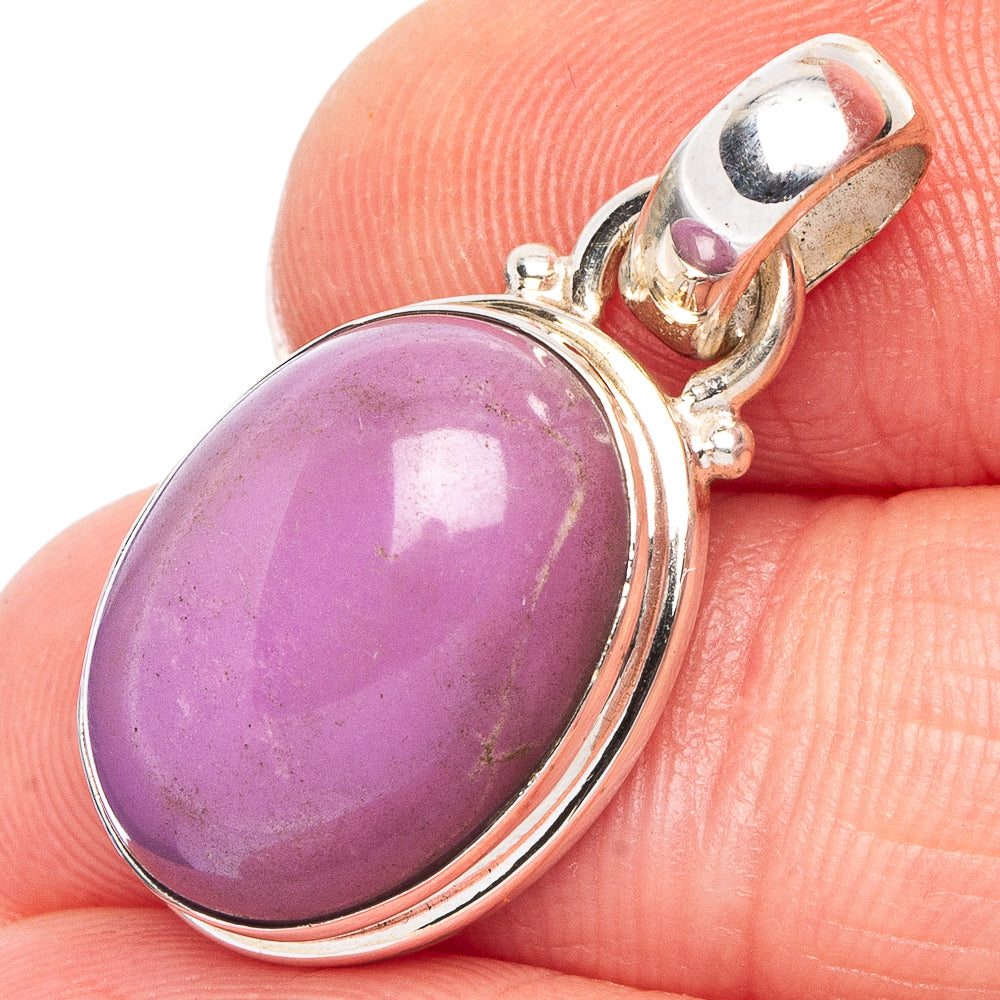 Phosphosiderite Pendant 1 1/8" (.925 Sterling Silver)