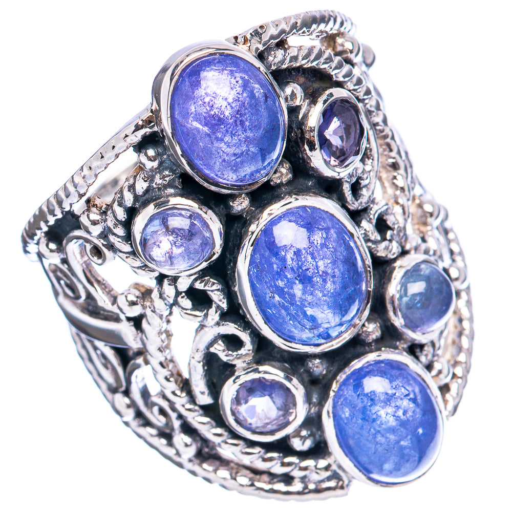 Signature Tanzanite Ring Size 9 (.925 Sterling Silver)