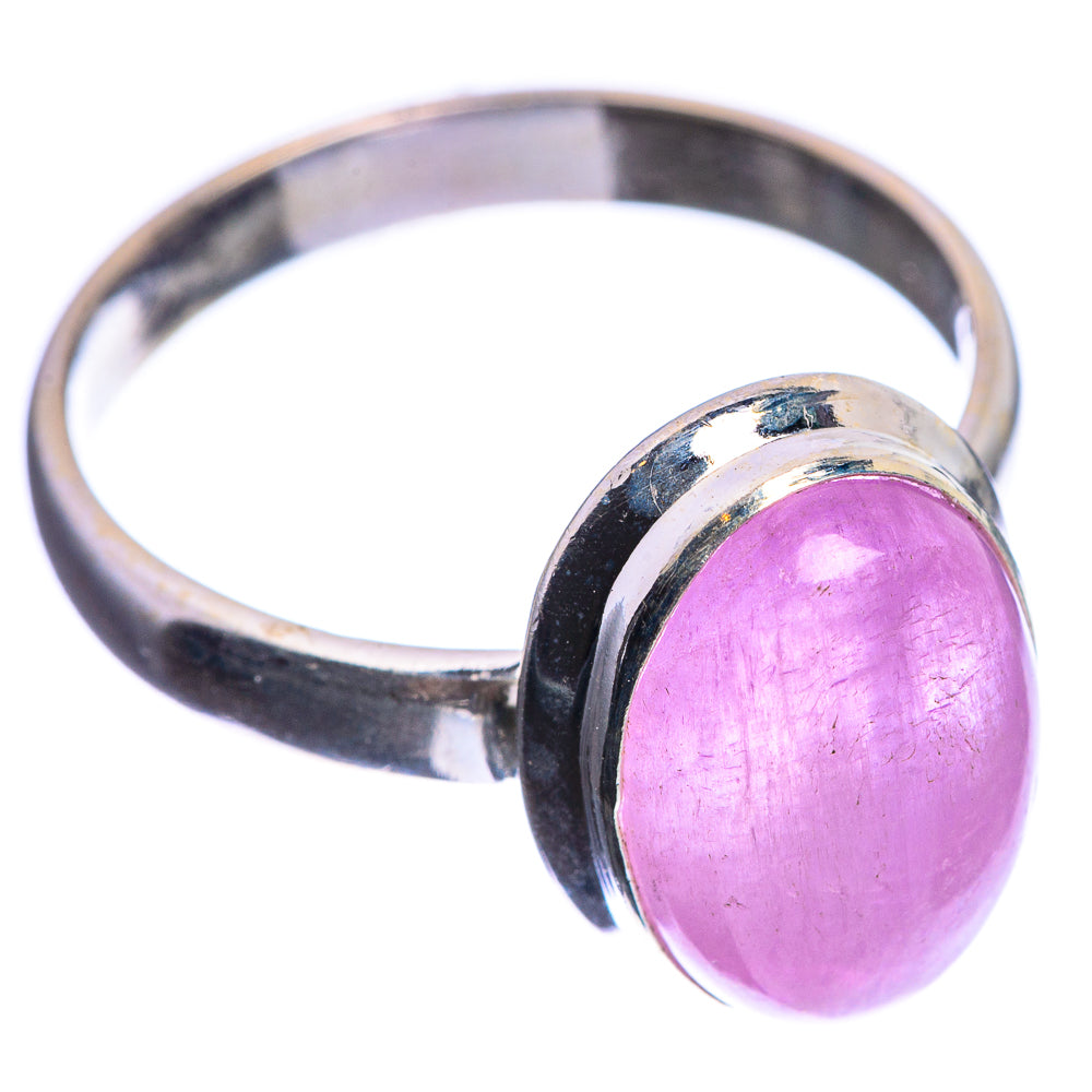 Kunzite 925 Sterling Silver Ring Size 10.5
