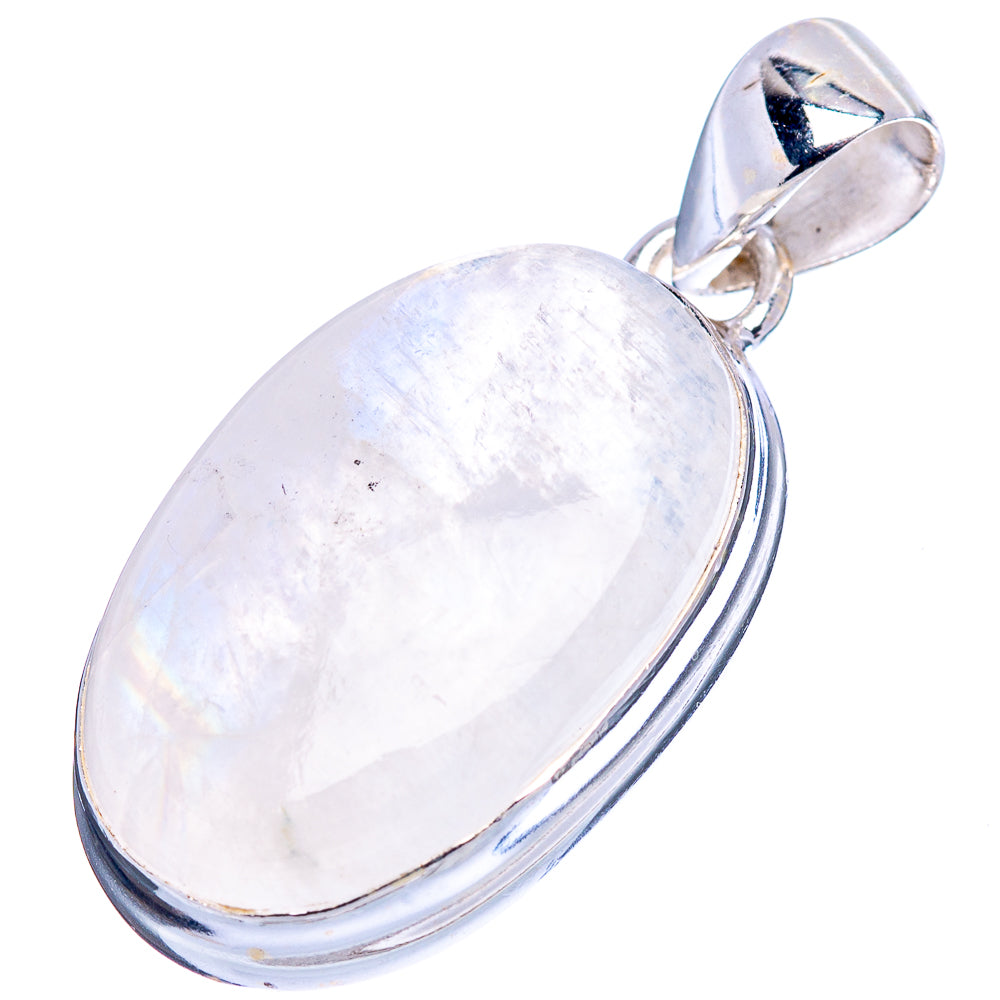 Pink Opal Pendant 1 3/8" (.925 Sterling Silver)