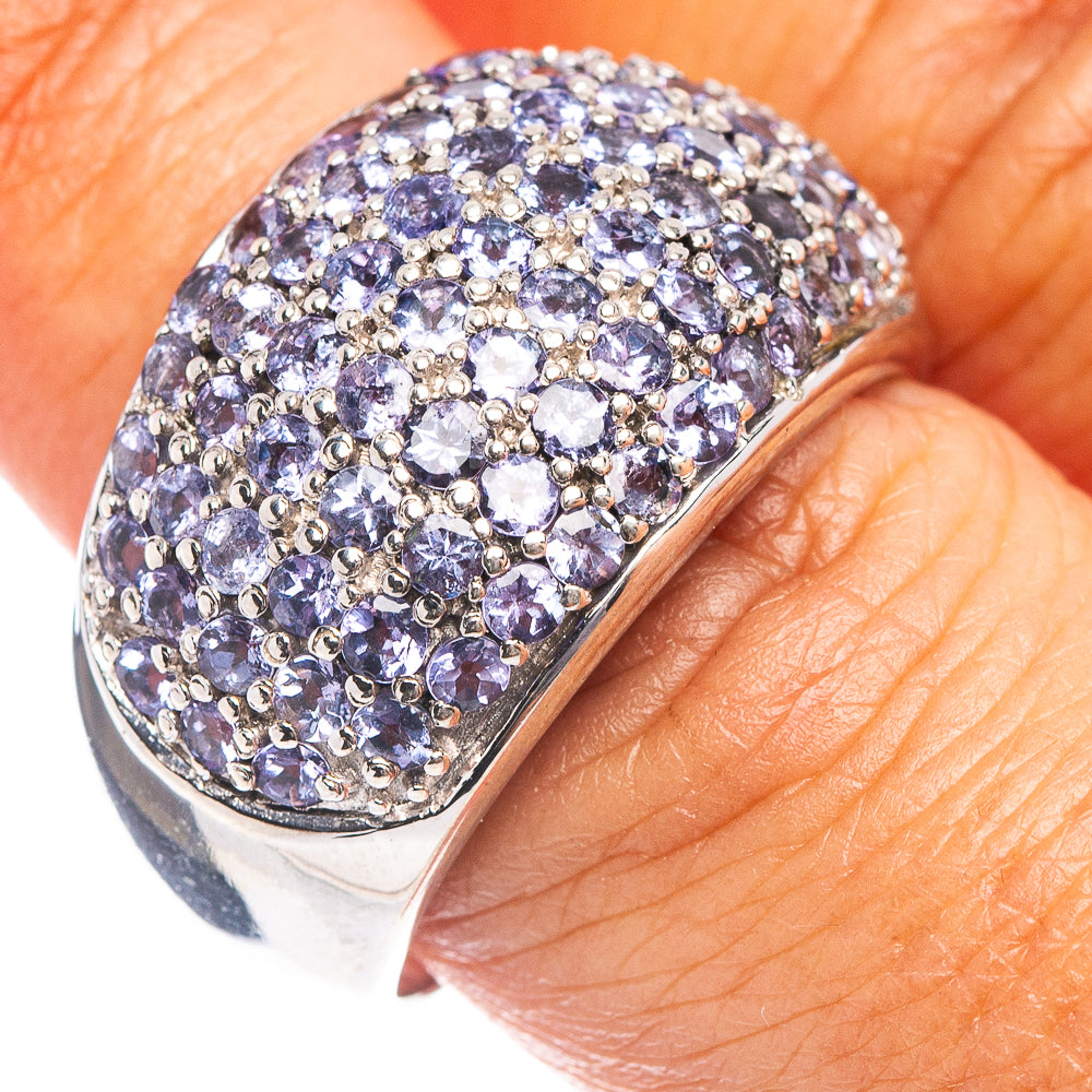 Rare Premium Faceted Tanzanite Ring Size 8.75 (.925 Sterling Silver)