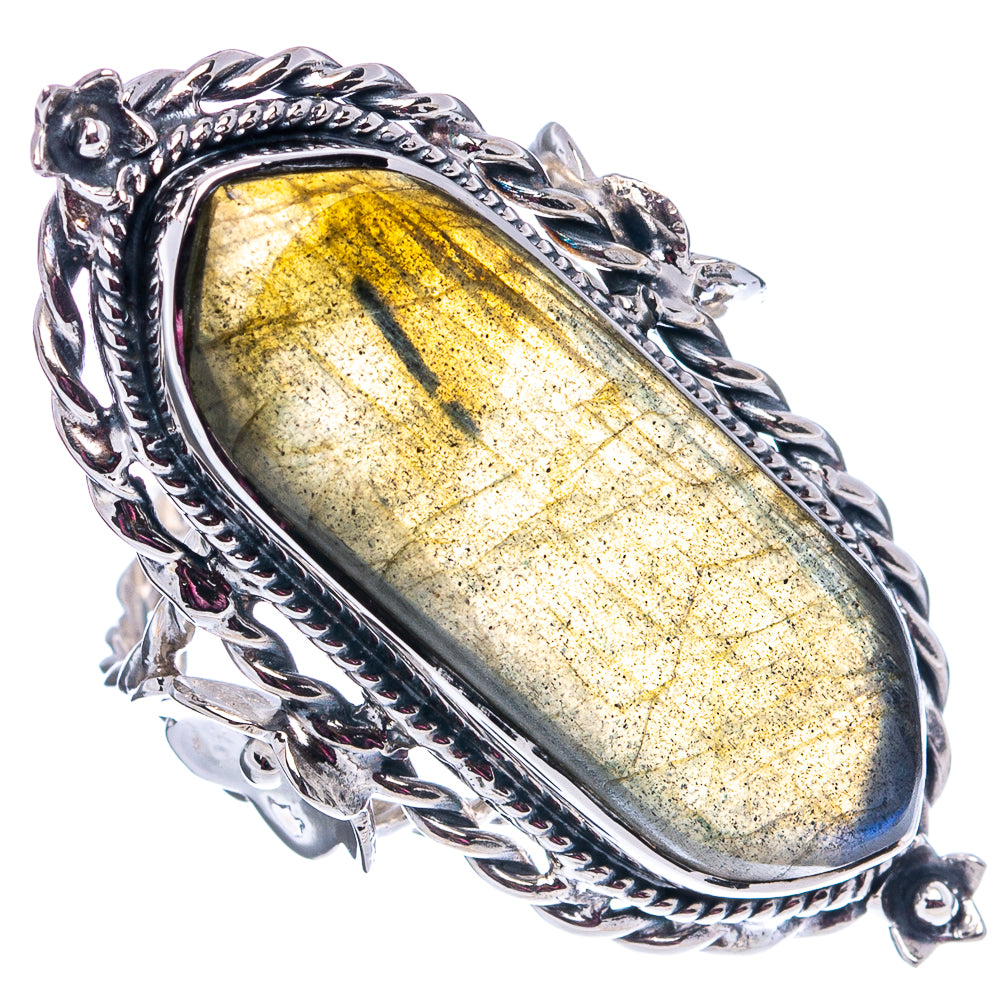 Signature Labradorite Ring Size 7 (.925 Sterling Silver)