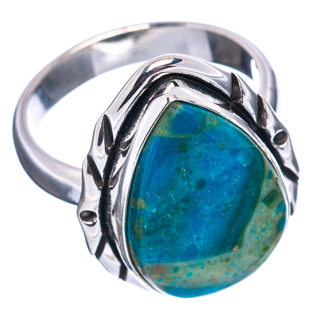 Rare Premium Peruvian Opal Ring Size 8 (.925 Sterling Silver)