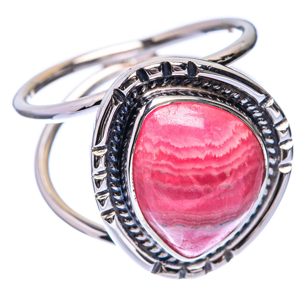 Premium Rhodochrosite Ring Size 8 (925 Sterling Silver) R141819