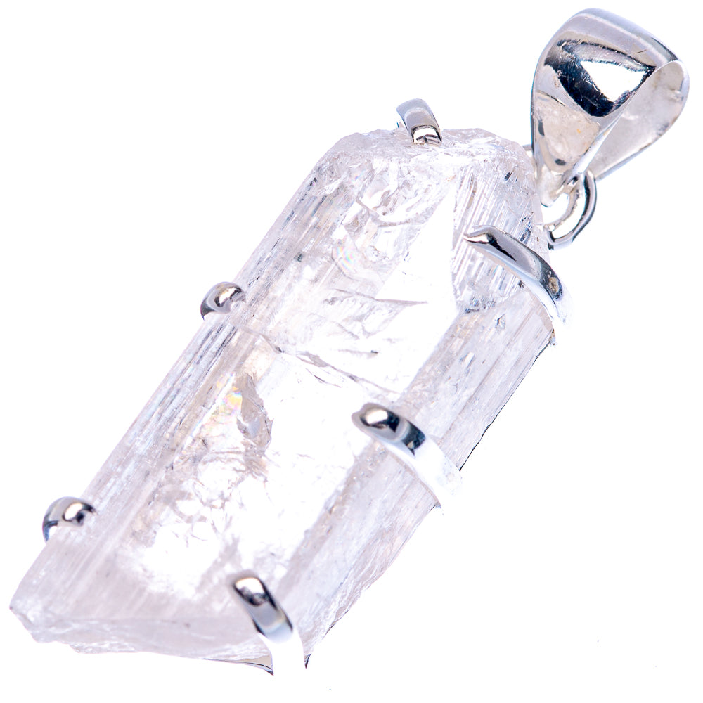 Rare Danburite Pendant 1 5/8" (925 Sterling Silver) P41557