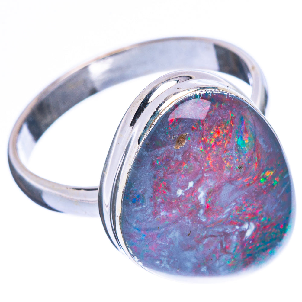 Rare Triplet Opal Ring Size 10.25 (925 Sterling Silver) R2469