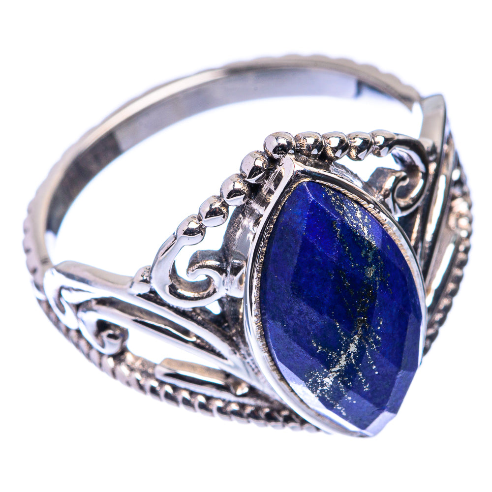 Lapis Lazuli Ring Size 10 (925 Sterling Silver) R141279