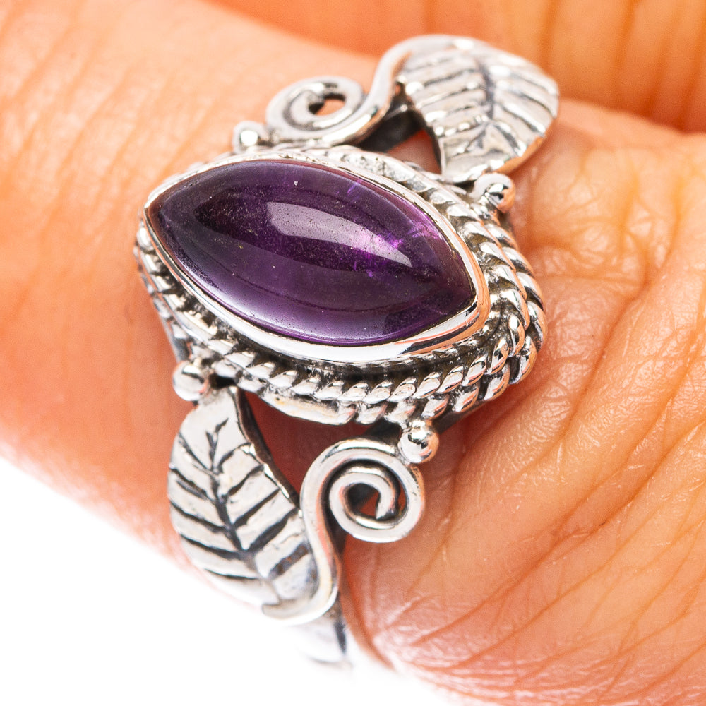 Amethyst Ring Size 7 (925 Sterling Silver) R5554