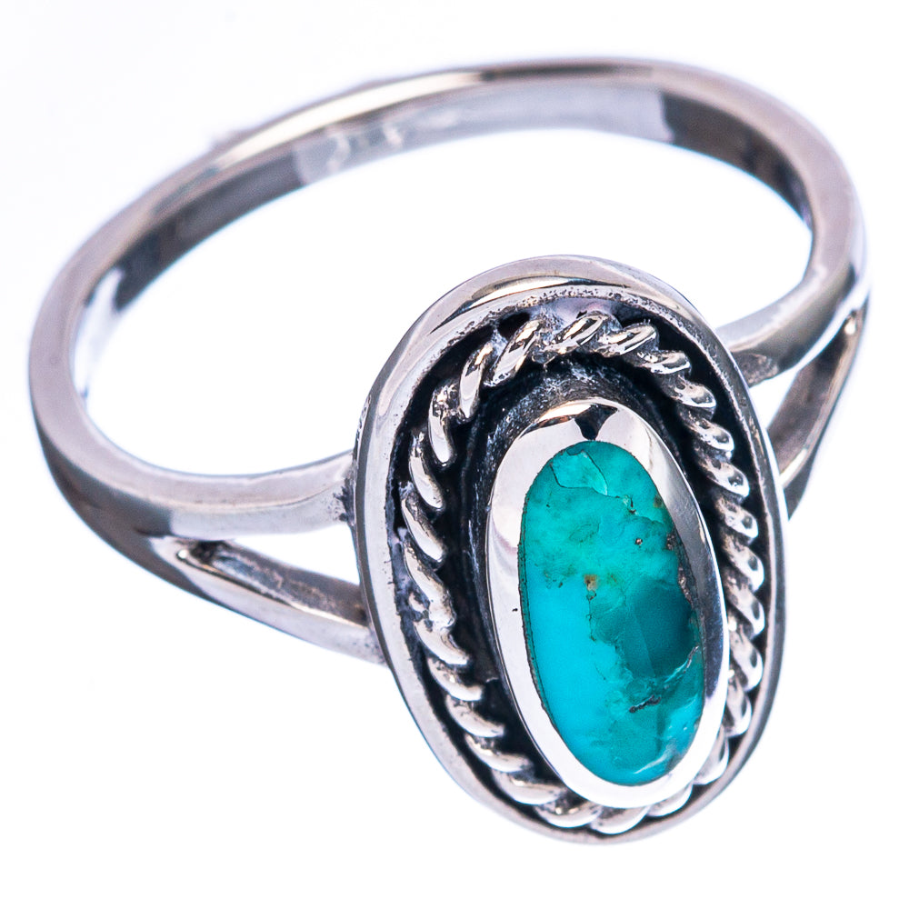 Rare Arizona Turquoise Ring Size 5.5 (925 Sterling Silver) R2386