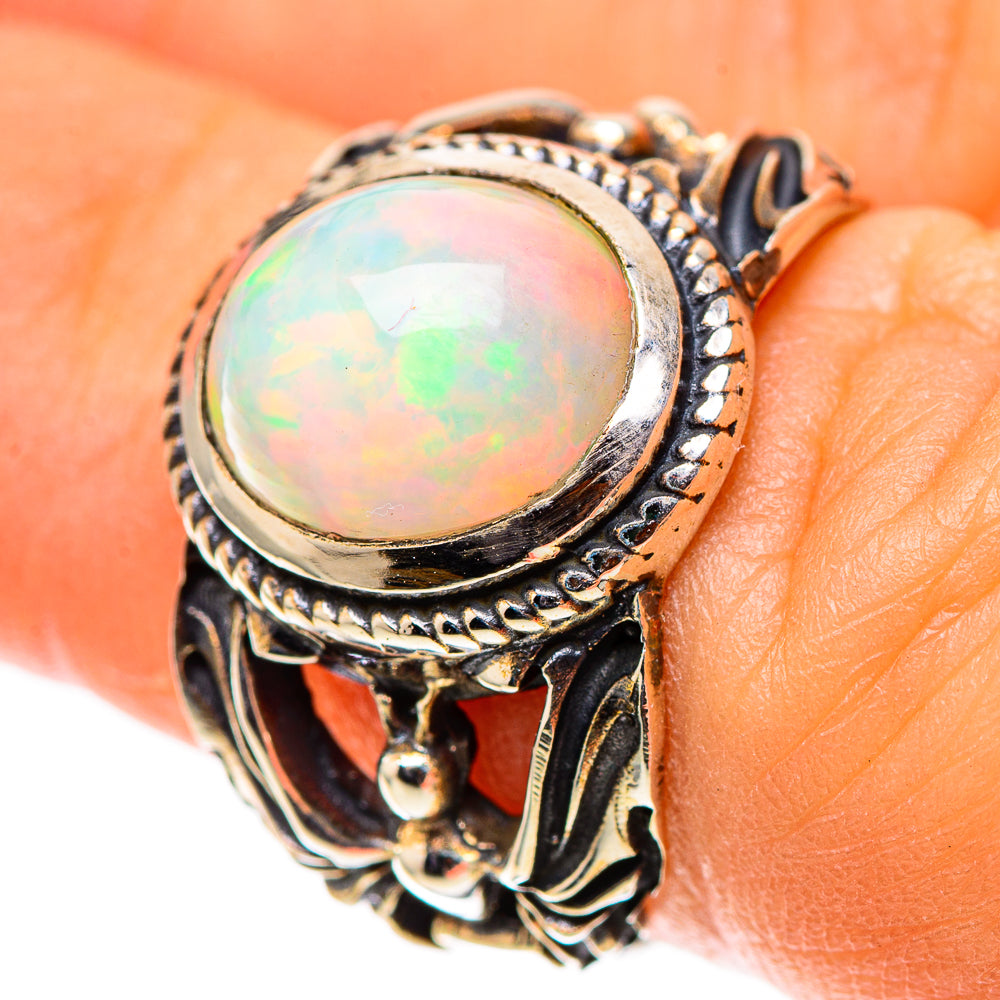 Natural Ethiopian Opal Ring Size 6.25 (925 Sterling Silver) RING138342