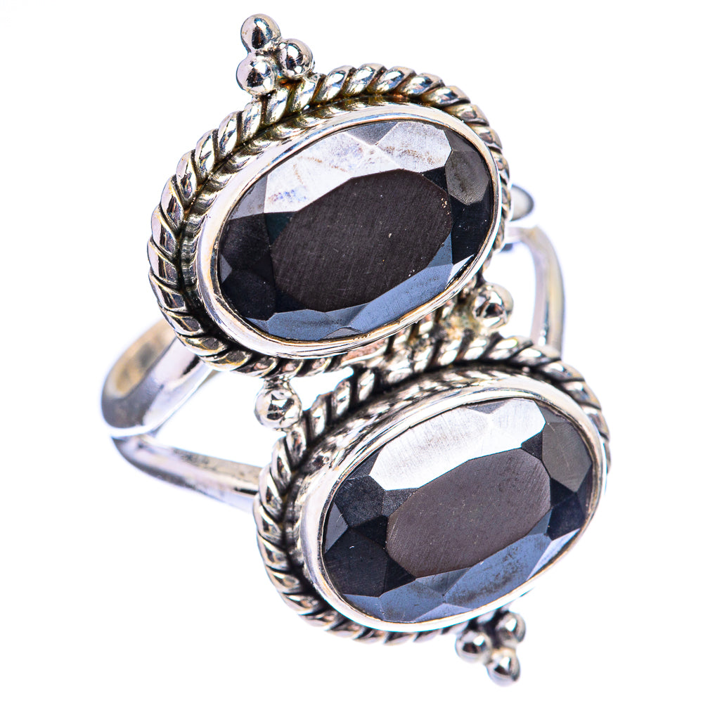 Black Onyx Ring Size 6.75 (925 Sterling Silver) R142833