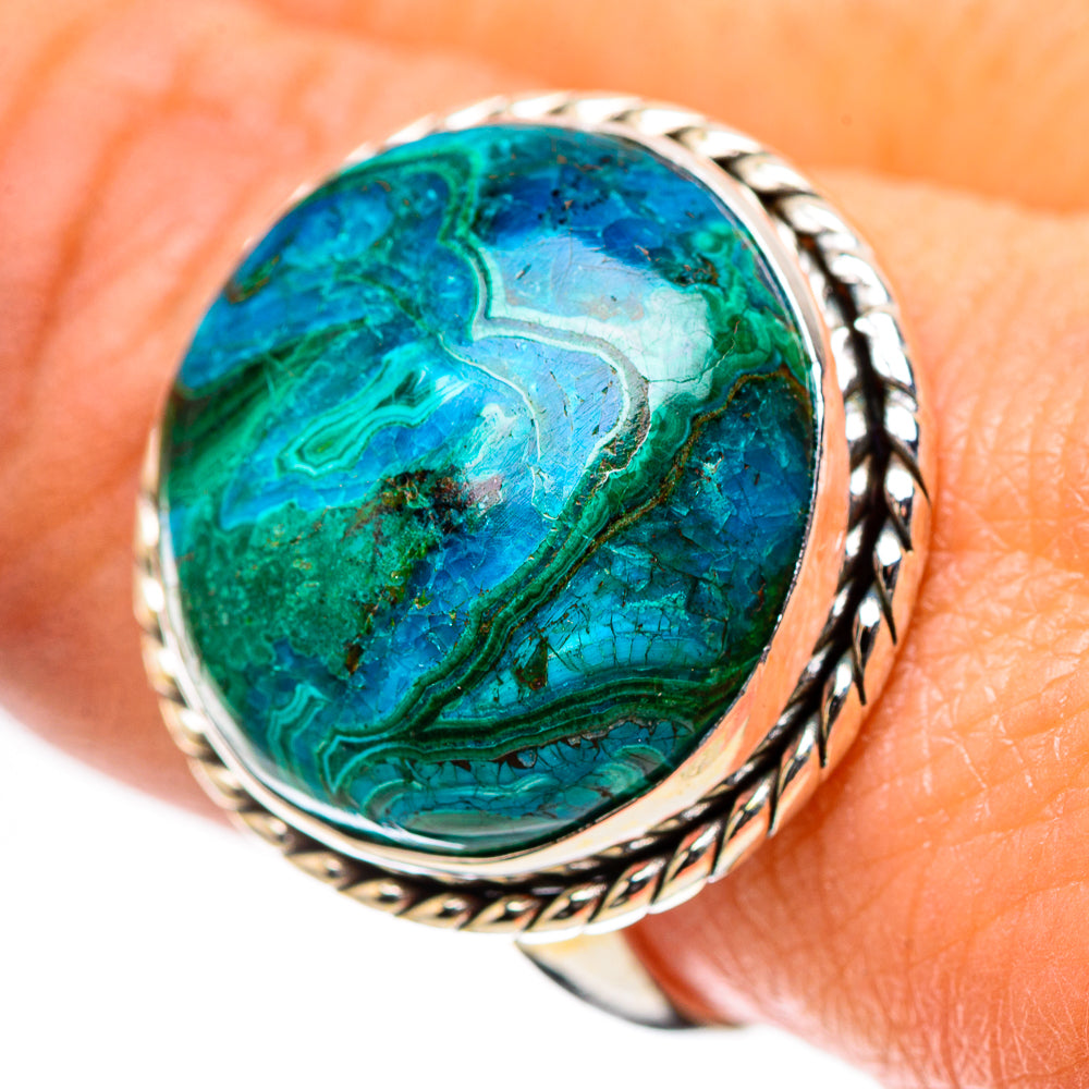 Chrysocolla Ring Size 9.5 (925 Sterling Silver) RING138787