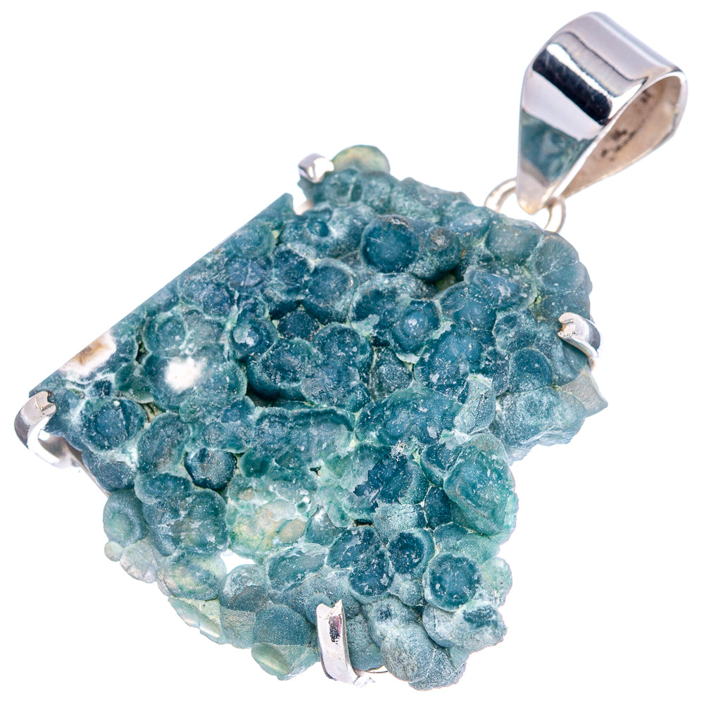 Premium Grape Agate Pendant 1 3/4" (.925 Sterling Silver)