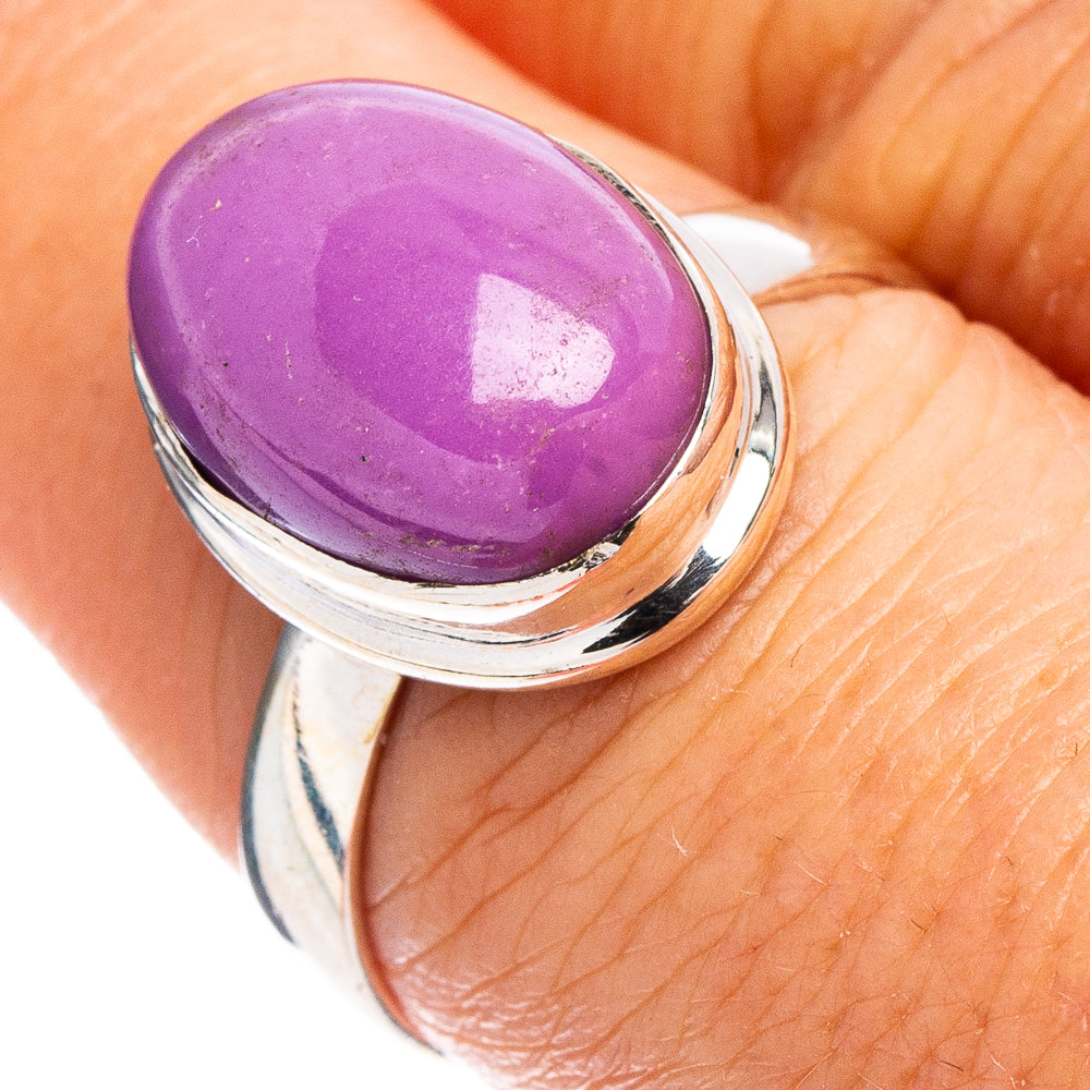 Phosphosiderite Ring Size 7.75 (.925 Sterling Silver)