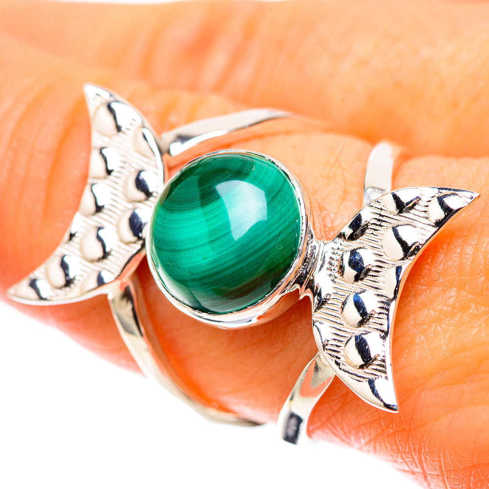 Premium Malachite Ring Size 9 (925 Sterling Silver) RING138243
