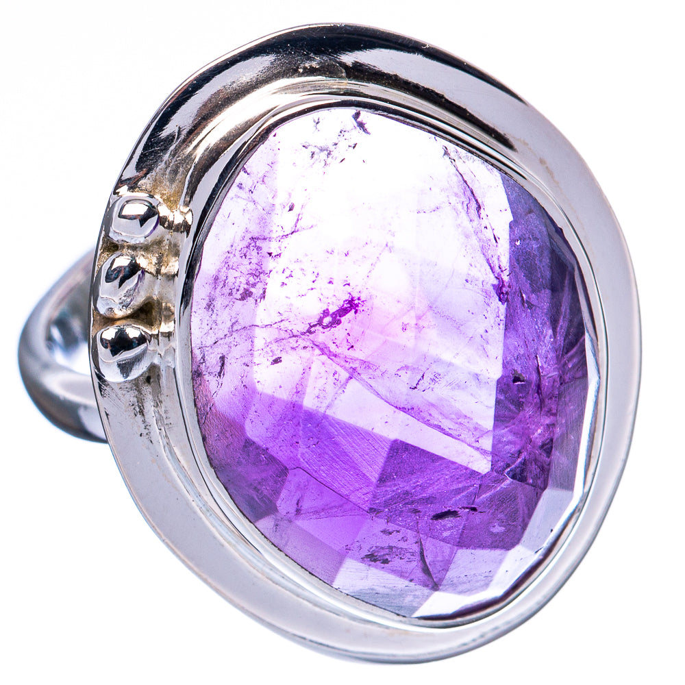 Asc Premium Amethyst Ring Size 7.75 (925 Sterling Silver) R3474