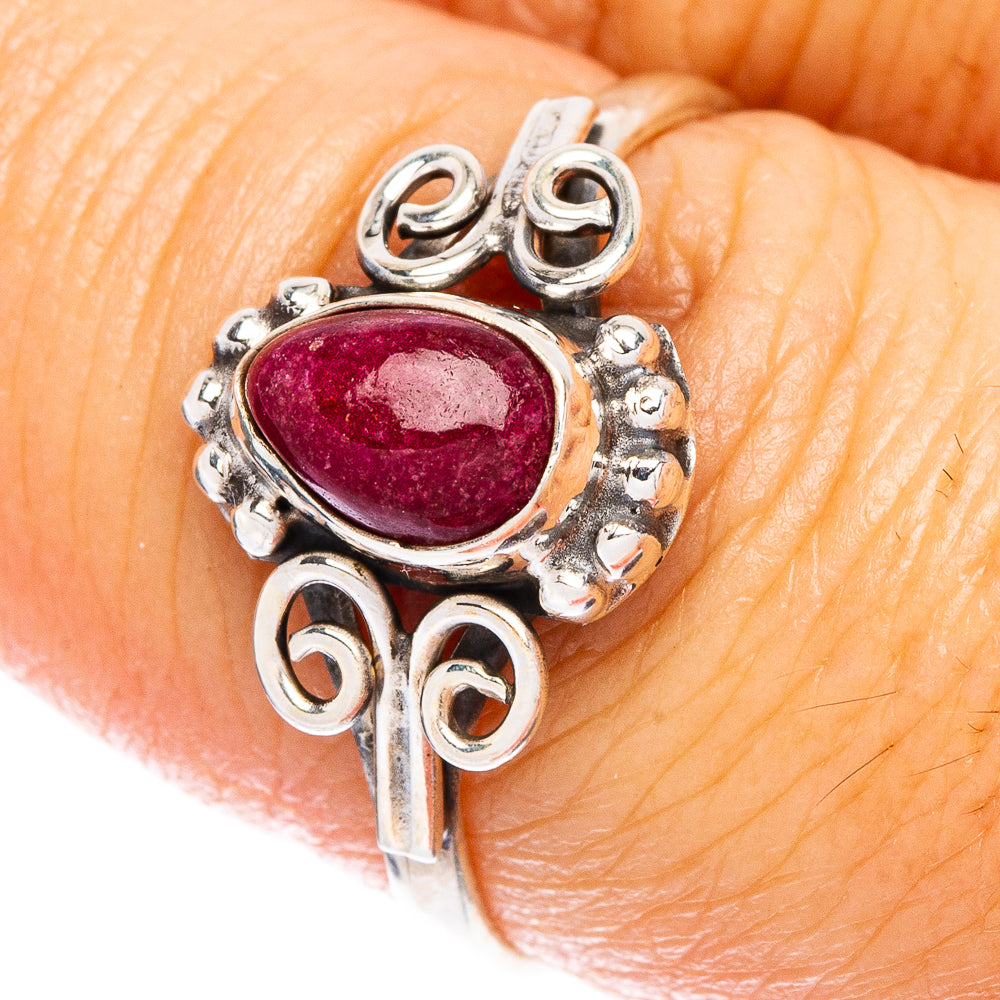 Ruby Dainty Ring Size 8 (925 Sterling Silver) R146872