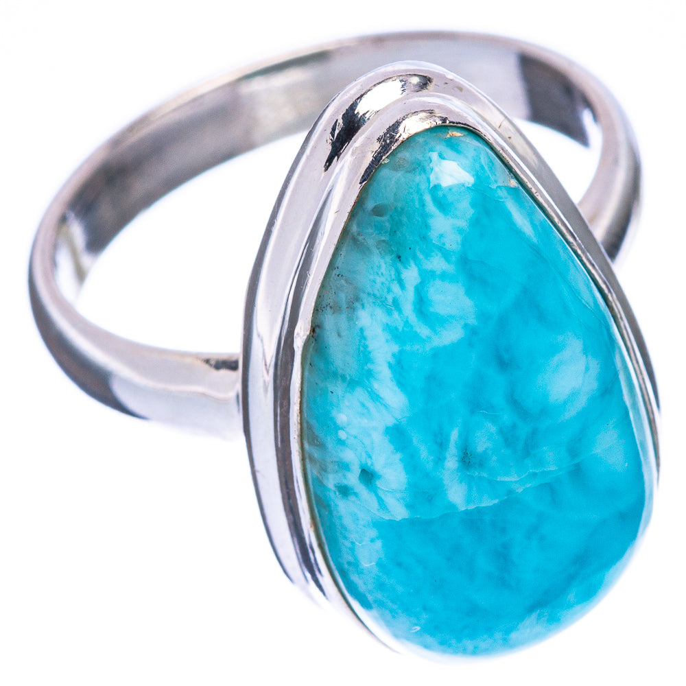 Larimar Ring Size 9 (925 Sterling Silver) R146778