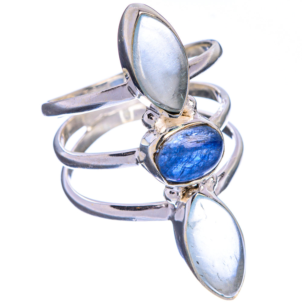 Kyanite, Aquamarine Ring Size 7.25 (925 Sterling Silver) R144234