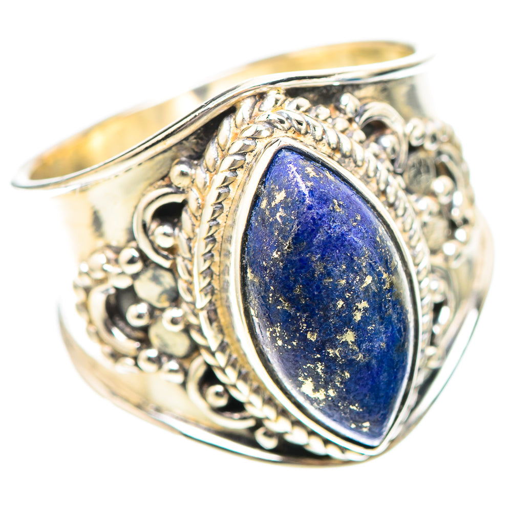 Lapis Lazuli 925 Sterling Silver Ring Size 7 (925 Sterling Silver) RING139420