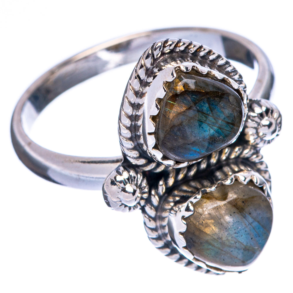 Labradorite Ring Size 6.5 (925 Sterling Silver) R146212