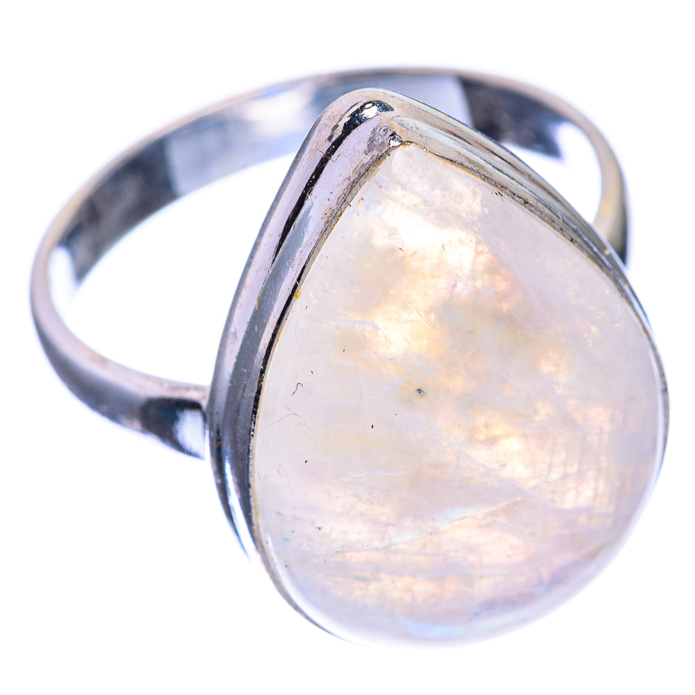 Rainbow Moonstone Ring Size 9.75 (925 Sterling Silver) RING143252