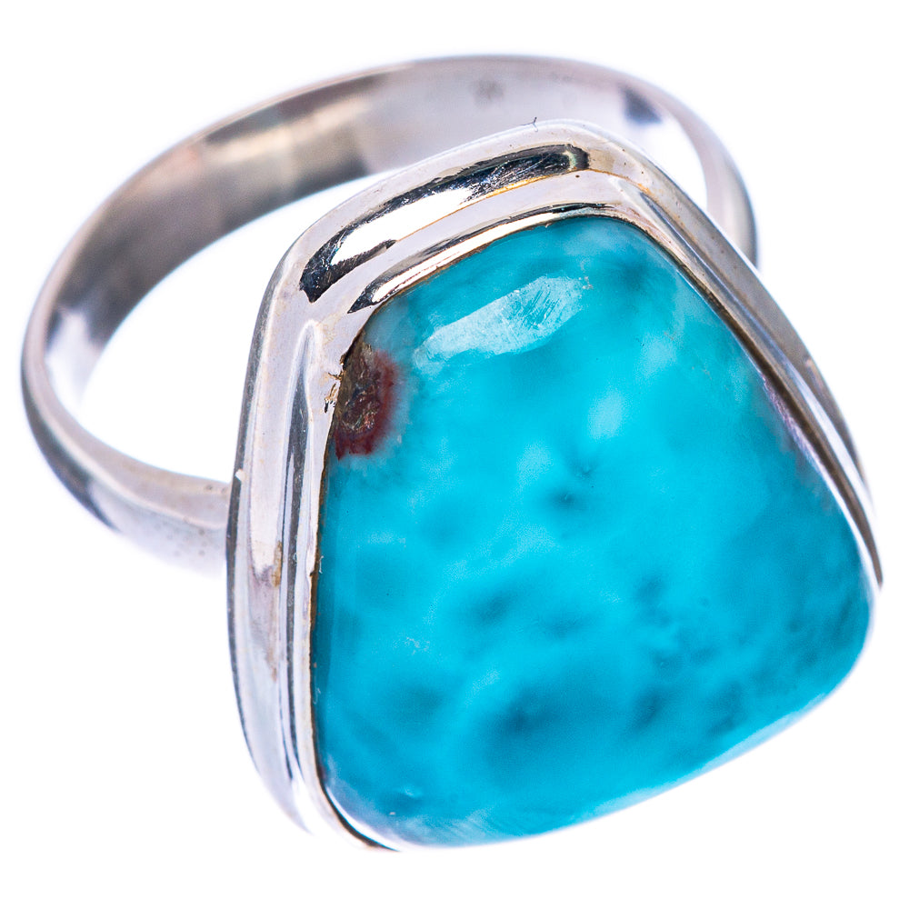 Larimar Ring Size 7 (925 Sterling Silver) R1442