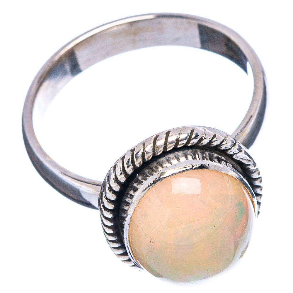 Rare Ethiopian Opal Ring Size 7.25 (.925 Sterling Silver)