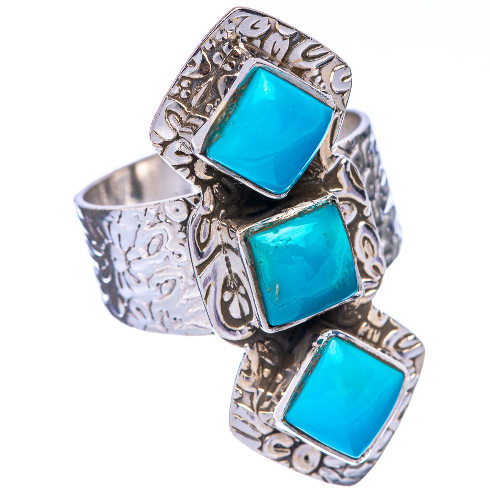 Sleeping Beauty Turquoise Ring Size 6.75 (925 Sterling Silver) R144728