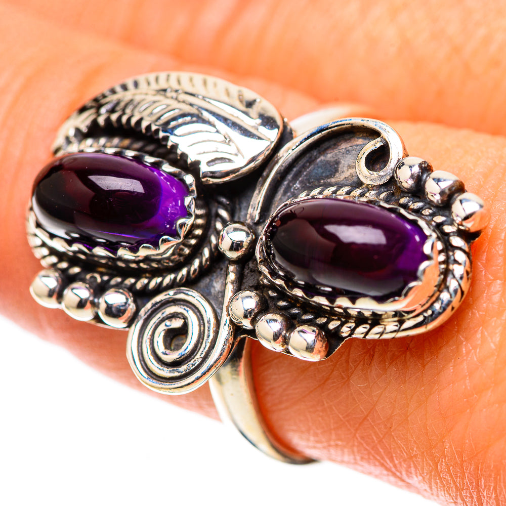 Amethyst Ring Size 8.5 (925 Sterling Silver) RING138564