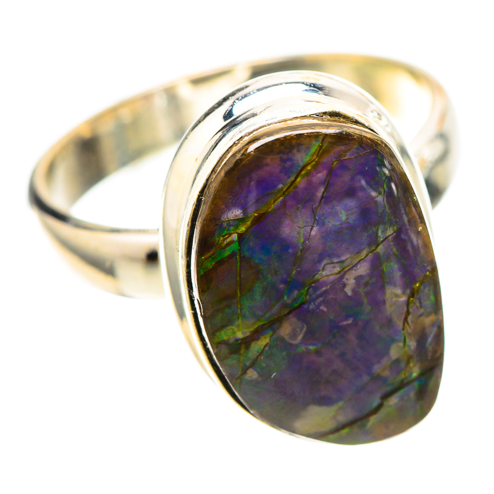 Ammolite Ring Size 7.5 (925 Sterling Silver) RING139250