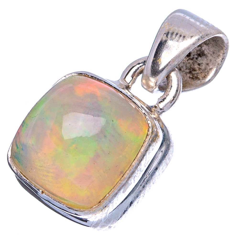 Rare Large Ethiopian Opal Pendant 3/4" (925 Sterling Silver) P43420
