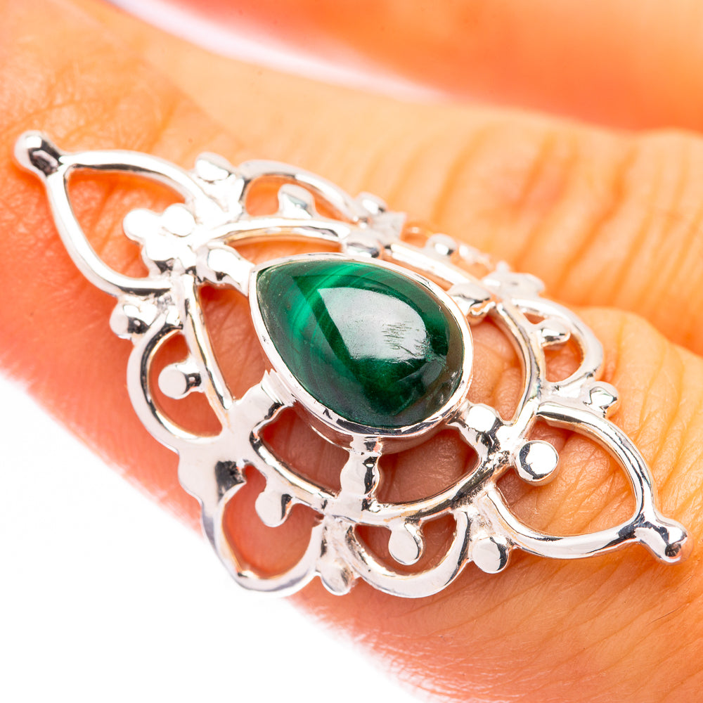 Premium Malachite Ring Size 6.25 (925 Sterling Silver) R141904