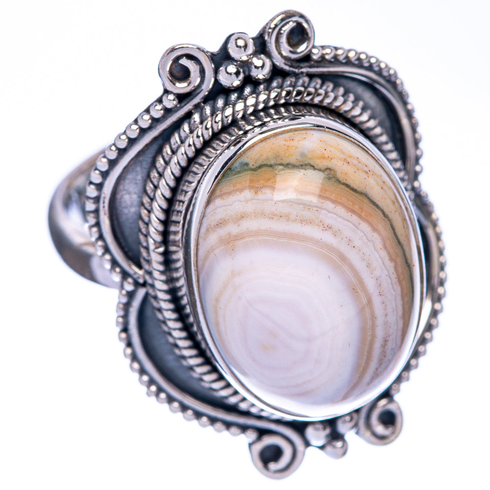 Botswana Agate Ring Size 7 (925 Sterling Silver) R144542