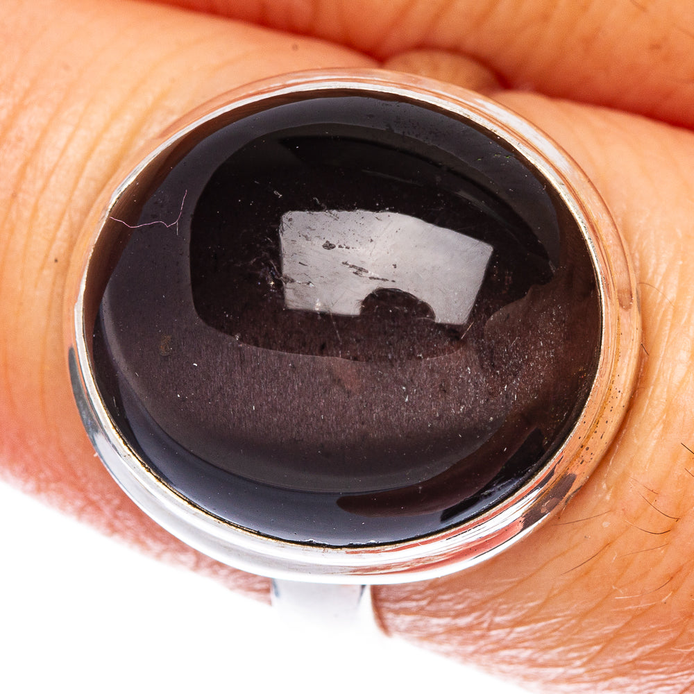 Cats Eye Ring Size 8 (925 Sterling Silver) R1365