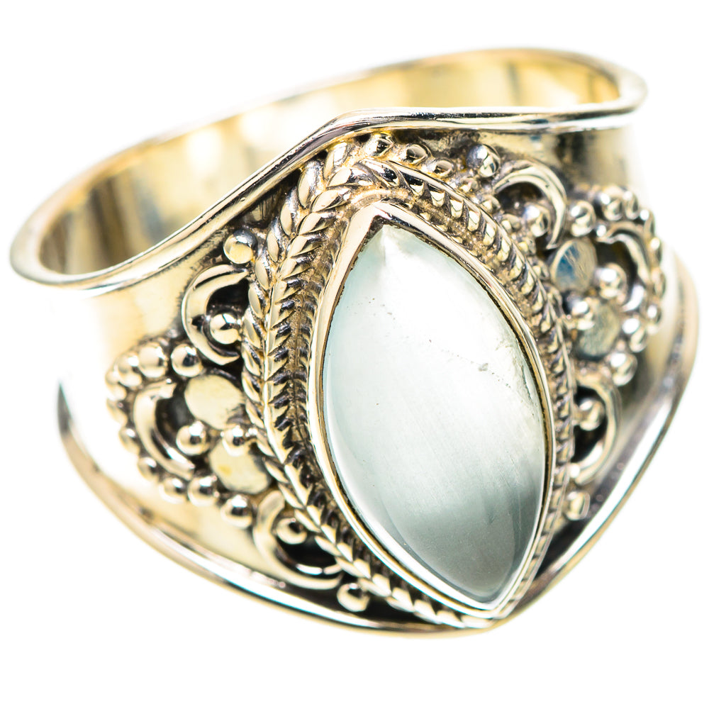 Natural Aquamarine Ring Size 9 (925 Sterling Silver) RING138766