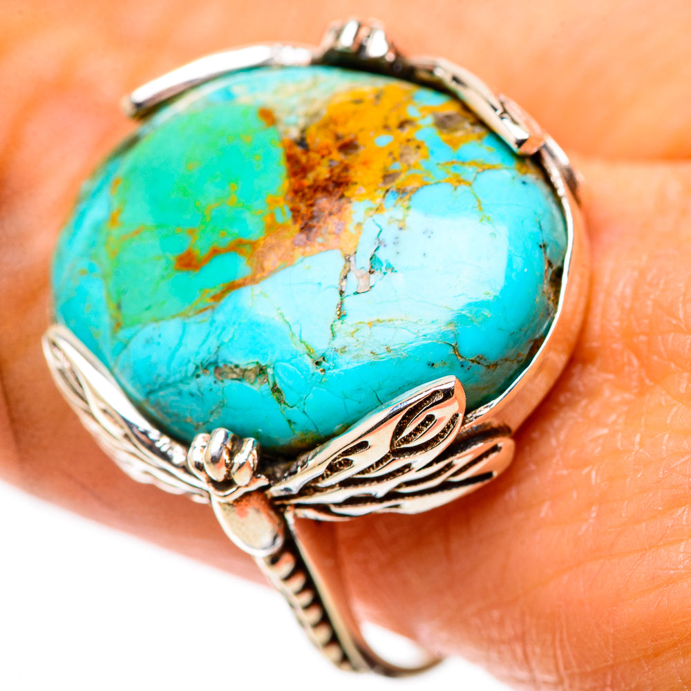 Chrysocolla 925 Sterling Silver Ring Size 9.75 (925 Sterling Silver) RING139528