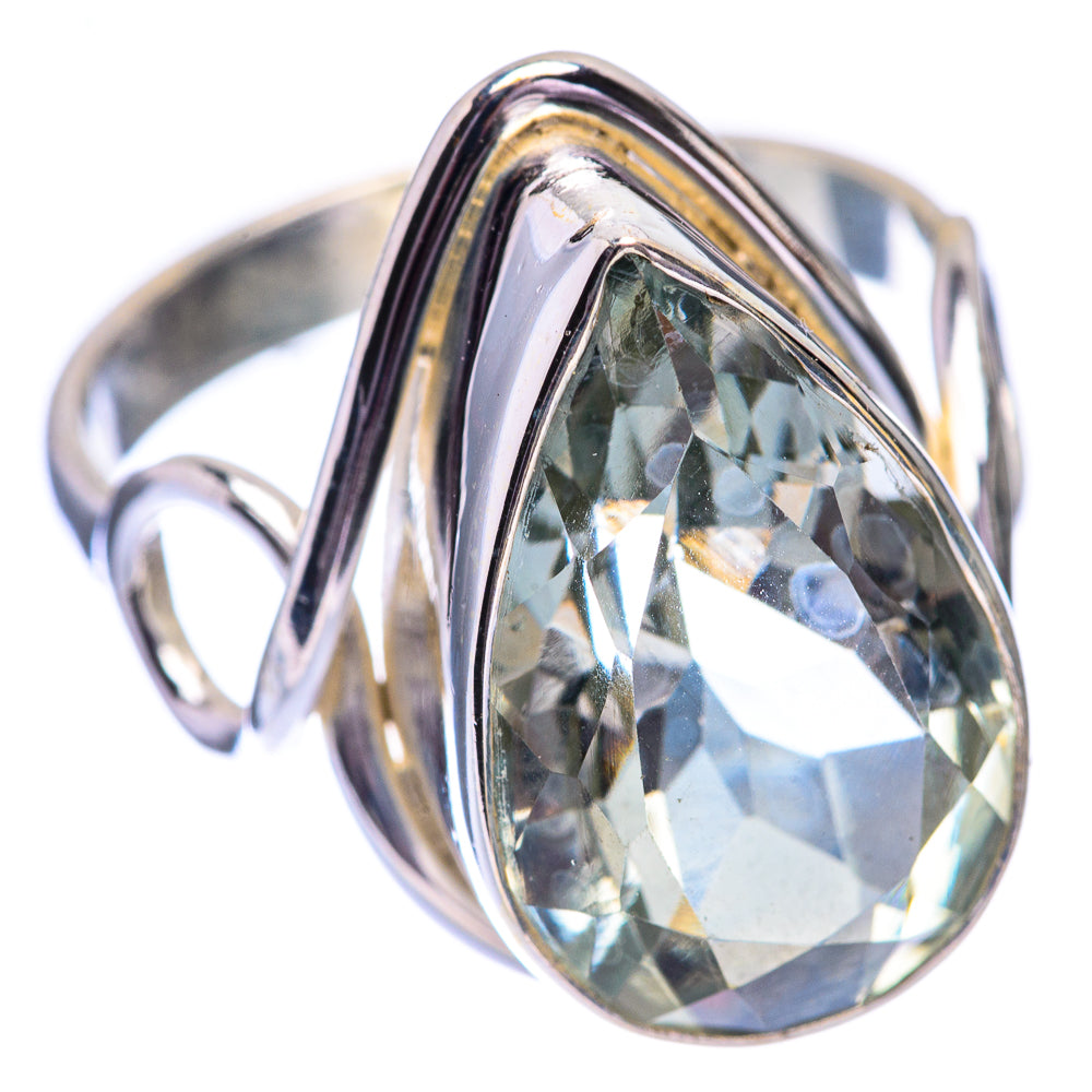 White Quartz Ring Size 8.25 (925 Sterling Silver) R140596