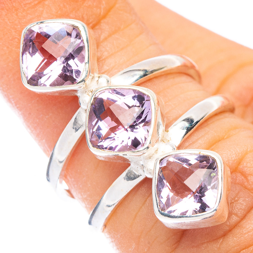 Amethyst Ring Size 5.5 (925 Sterling Silver) R7054