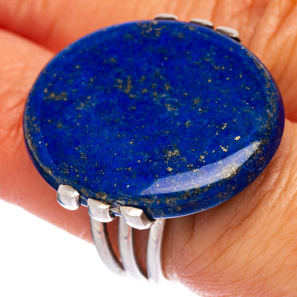 Lapis Lazuli Ring Size 6.25 (925 Sterling Silver) R145993