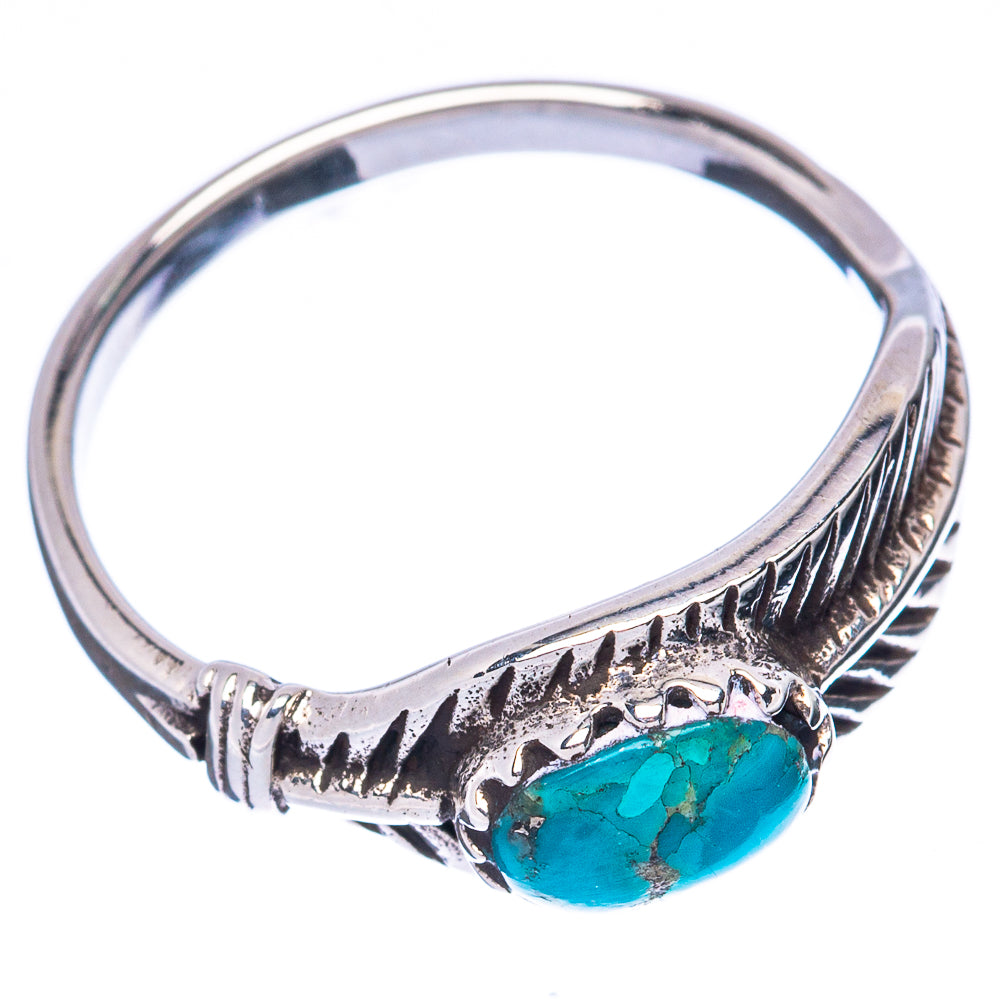 Rare Arizona Turquoise Ring Size 5.75 (925 Sterling Silver) R3139