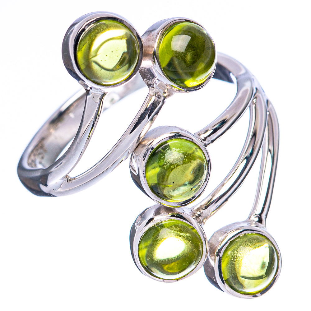 Asc Premium Peridot Ring Size 7 (925 Sterling Silver) R3515