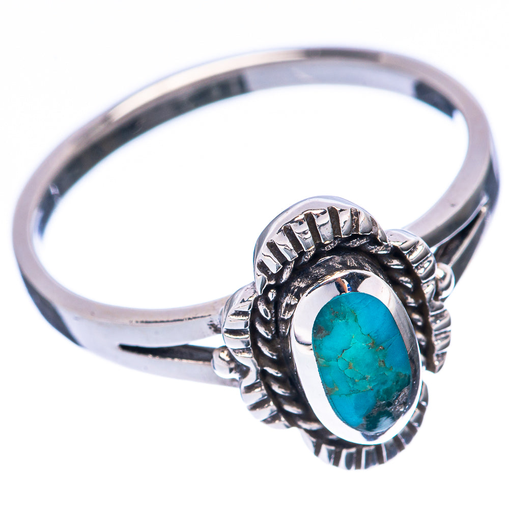 Rare Arizona Turquoise Ring Size 9.5 (925 Sterling Silver) R2172