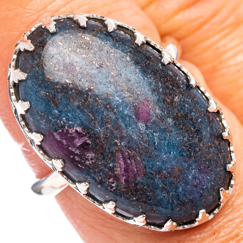 Premium Ruby Kyanite Ring Size 7.75 (.925 Sterling Silver)