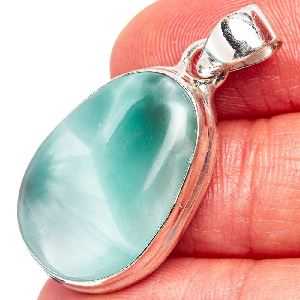 Smithsonite Pendant 1 3/8" (.925 Sterling Silver)
