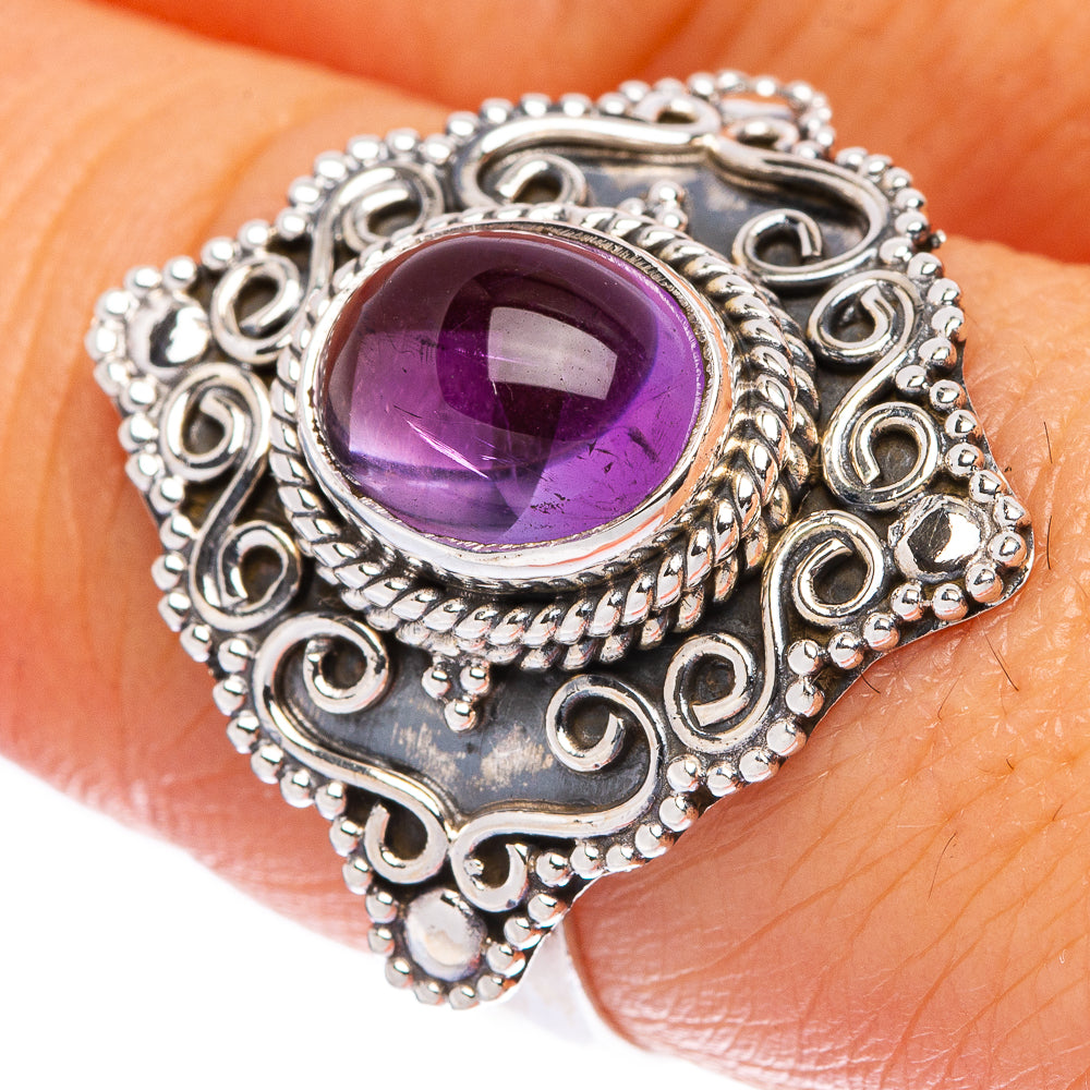 Amethyst Ring Size 8 (925 Sterling Silver) R146152