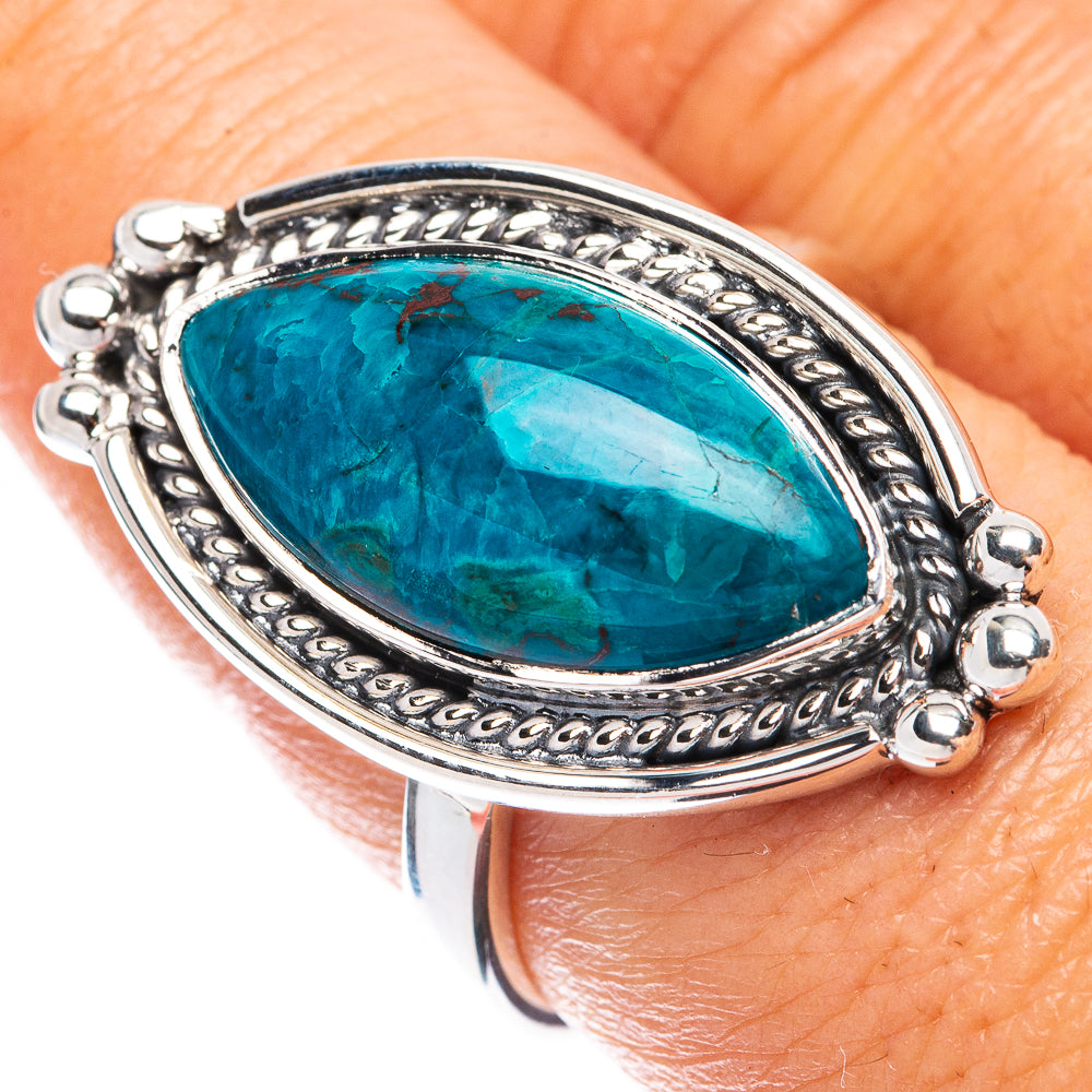 Premium Shattuckite Ring Size 8.75 (925 Sterling Silver) R1810